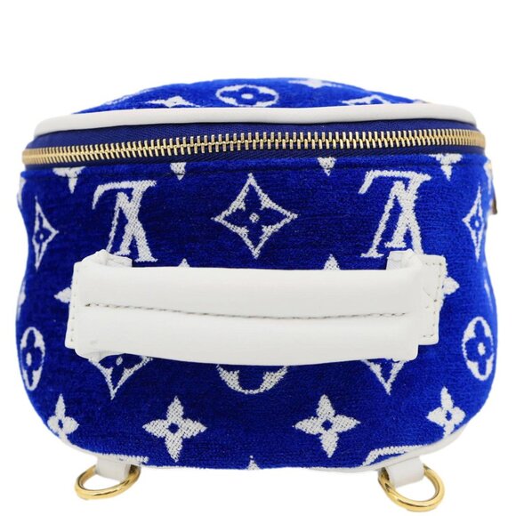 Louis Vuitton  Palm Spring Mini Velvet Backpack Blue main image 14